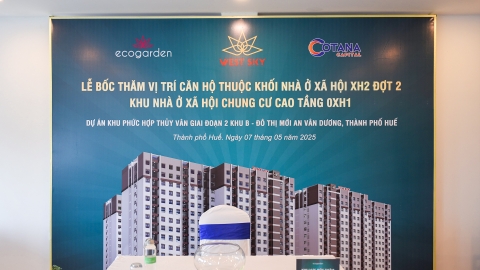 LỄ BỐC THĂM TÒA W2 - WEST SKY, ECOGARDEN